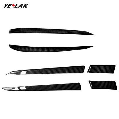 Real Carbon Fiber Door Trims For 2021+Model S / X