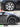Model X Style Turbine Wheel Covers Before And After Installation