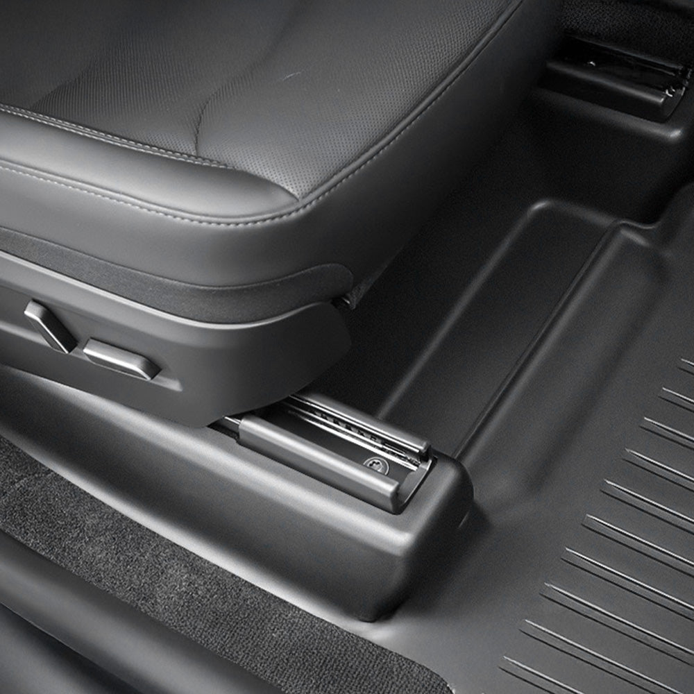 Tesla Model Y Juniper 2025+ Custom Seat Slide Rail Protectors – Premium TPE Interior Shield