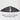 Two ABS Mars style glossy carbon-look triangle window louvers for Tesla Model Y