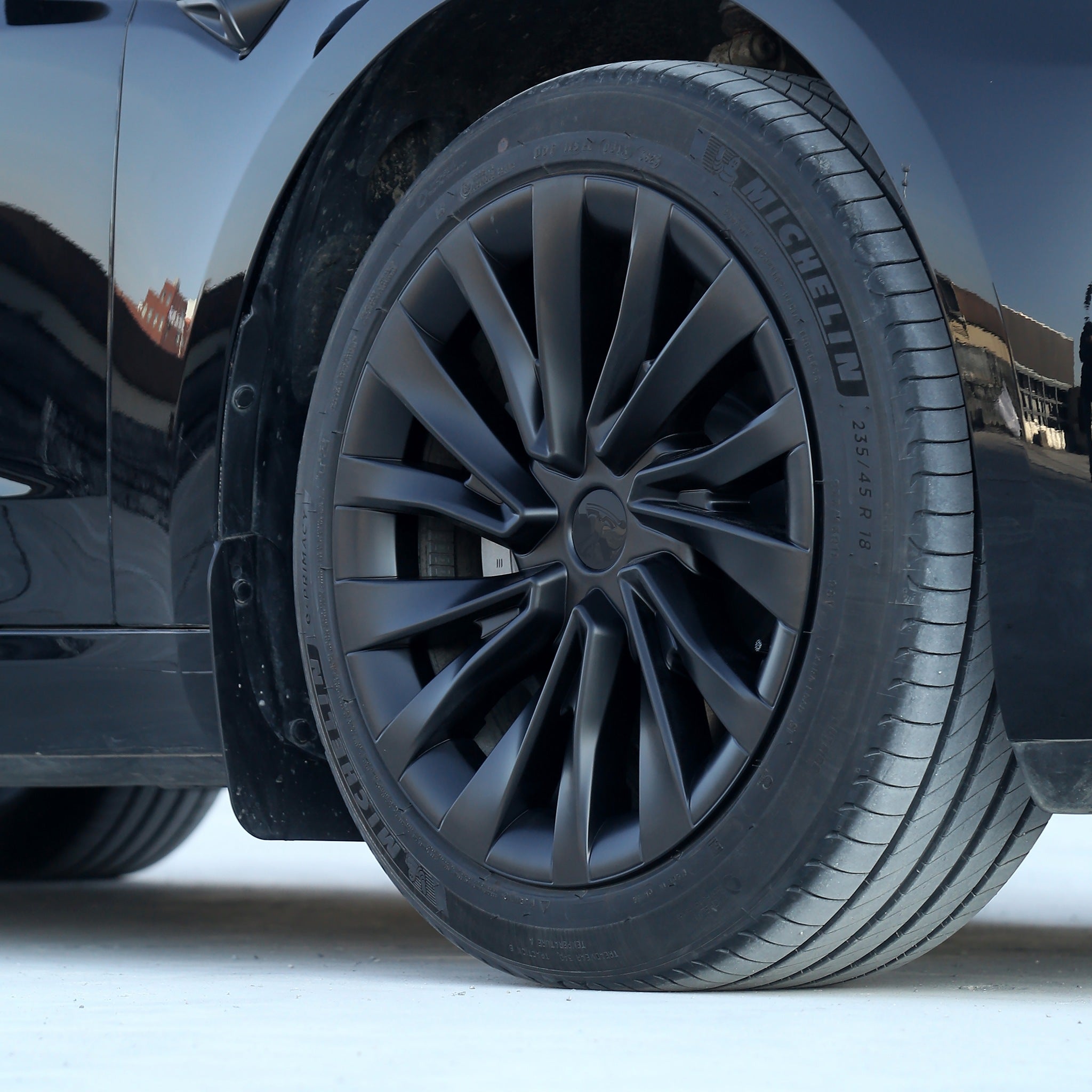 Yeslak 2024 Tesla Model 3 Wheel Cover 18 Inch Hubcap Wheel Hub Caps