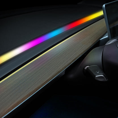 Neon Ambient Lighting For Tesla Model Y/3
