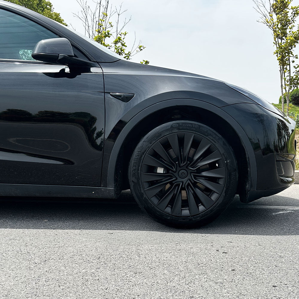 Nova Wheel Covers for Tesla Model Y (2020-2025) | 19” Gemini Wheel Replacement Covers | OEM-Style Protection & Sleek Design