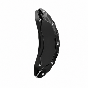 Black view of Performance Look Brake Caliper Cover Set for Tesla Model Y Juniper