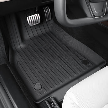 Premium All-Weather Floor Mats for Tesla Model S 2021+ – Heavy-Duty TPE Protection & Luxurious Custom Fit
