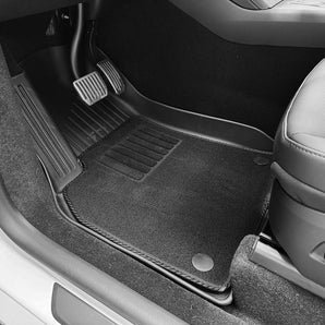 Premium All-Weather Floor Mats for Tesla Model Y Juniper 2025+ - Custom Fit