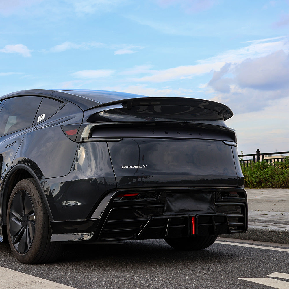 Tesla Model Y Spoiler Rear Rood RT-Style Carbon Fiber Spoiler for 2025+ Tesla Model Y Juniper | Yeslak