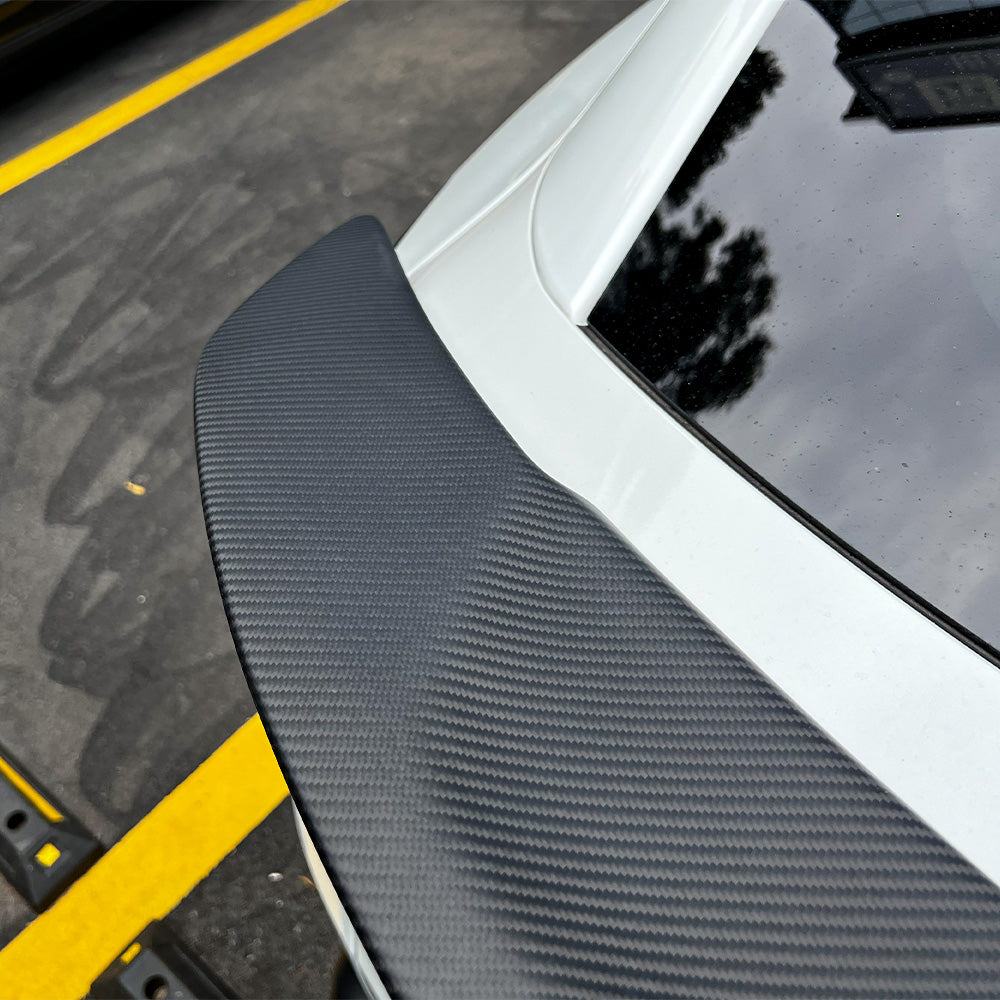 RT-Style Carbon Fiber Spoiler for Tesla Model Y Juniper 2025+| Yeslak ...