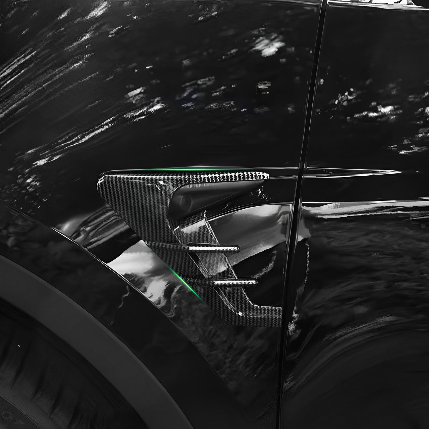Side Camera Trim Cover For Tesla Model Y & 3
