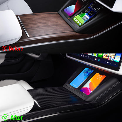 Center Console Side Trim For 2021+ Tesla Model S/X