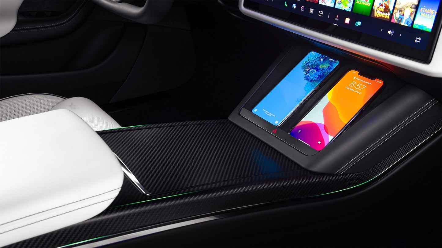 Center Console Side Trim For 2021+ Tesla Model S/X