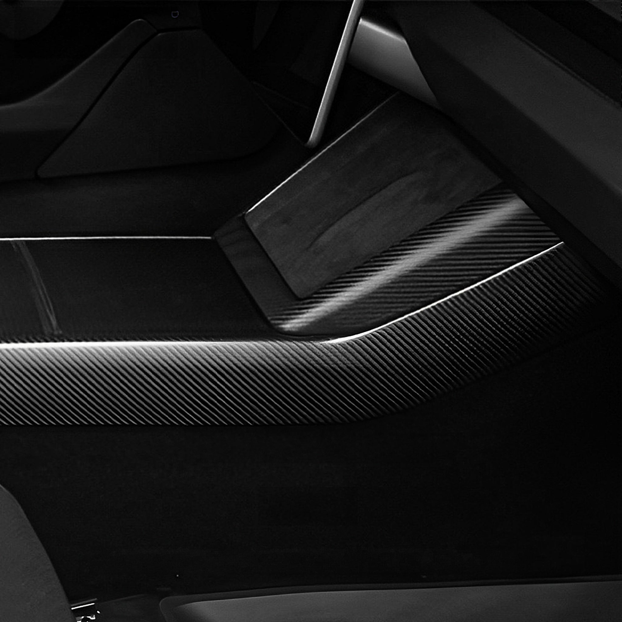 Dry Carbon Fiber Interior Kit for 2024+ Tesla Model 3 – 33 PCS – Yeslak ...