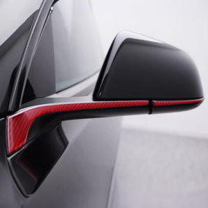 Carbon Fiber Mirror Cap Trim for Tesla Model 3/Y