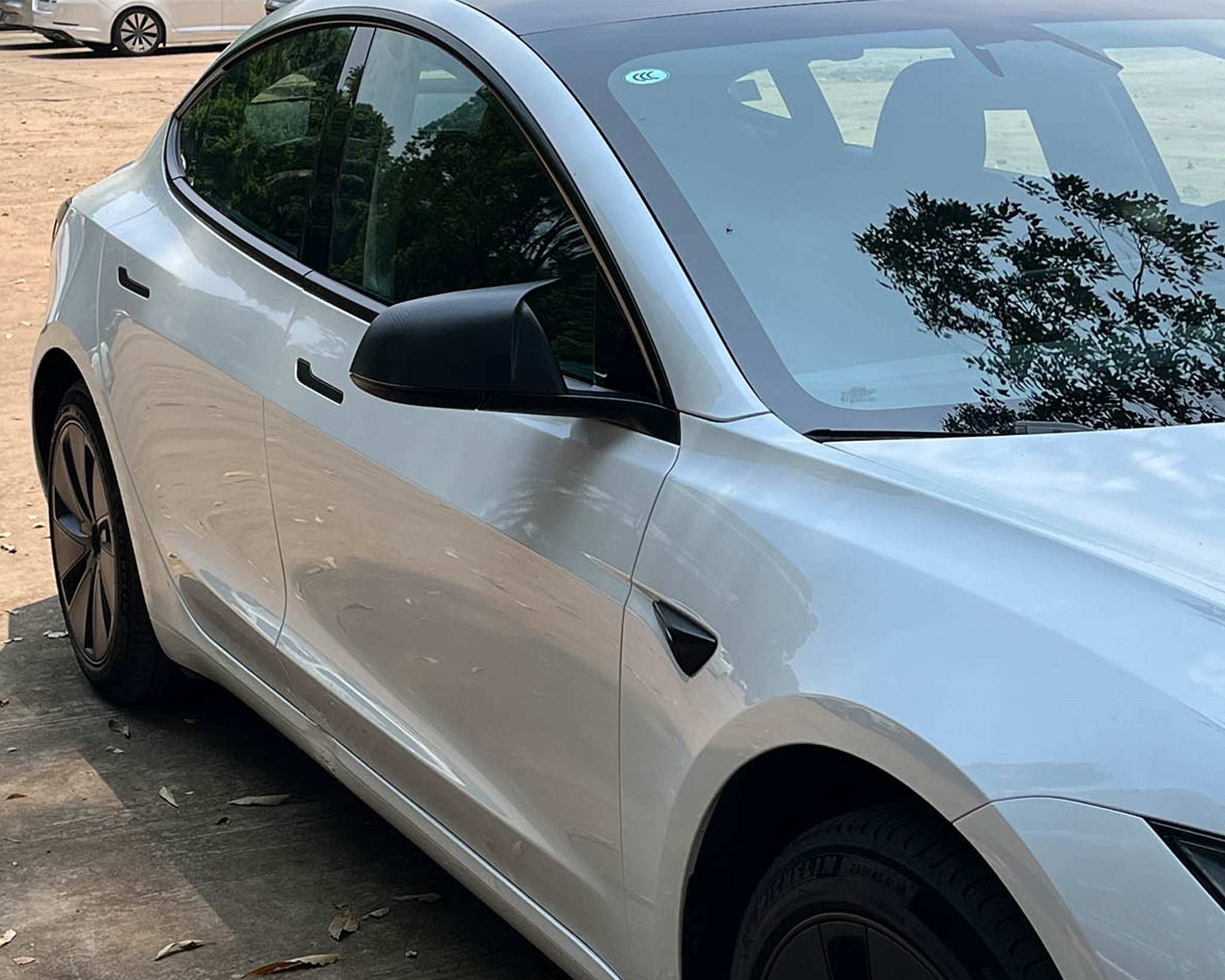Copertura dello Specchietto Laterale Inferiore Sostituzione per Tesla Model 3 2017-2023, Vassoio del Supporto Della Copertura Specchietto Laterale Copertura dello Specchietto Laterale Inferiore Sostituzione per Tesla Model 3 2017-2023, Vassoio del Supporto Della Copertura Specchietto Laterale
