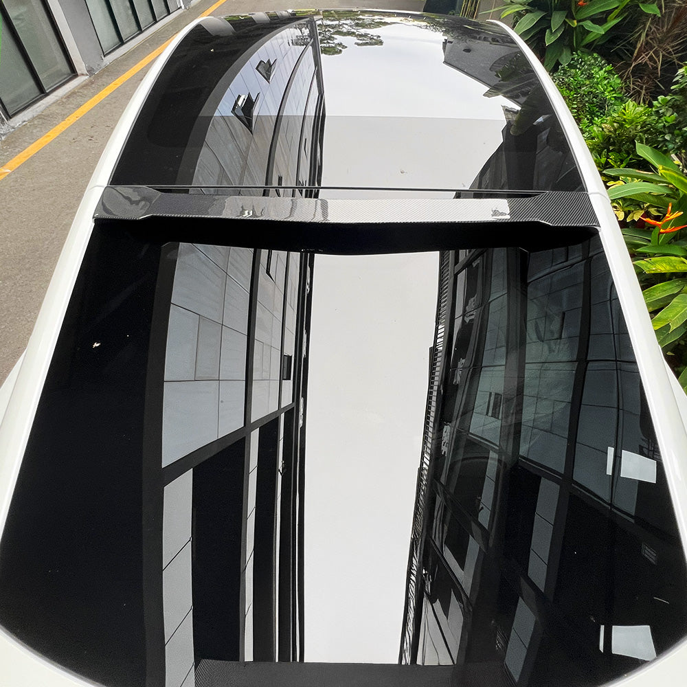 Tesla Model Y Spoiler Rear Rood 2020–2026+ Tesla Model Y Juniper Carbon Fiber Rear Roof Spoiler ...
