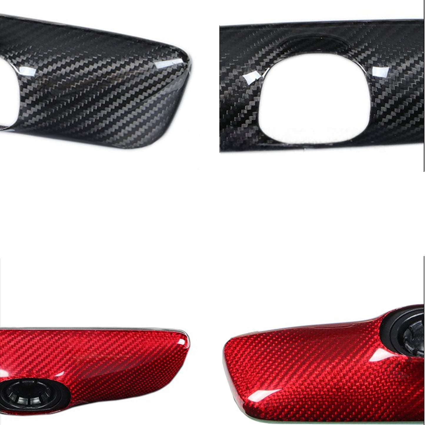 Real Carbon Fiber Rearview Mirror Cover For Tesla Model 3/Y