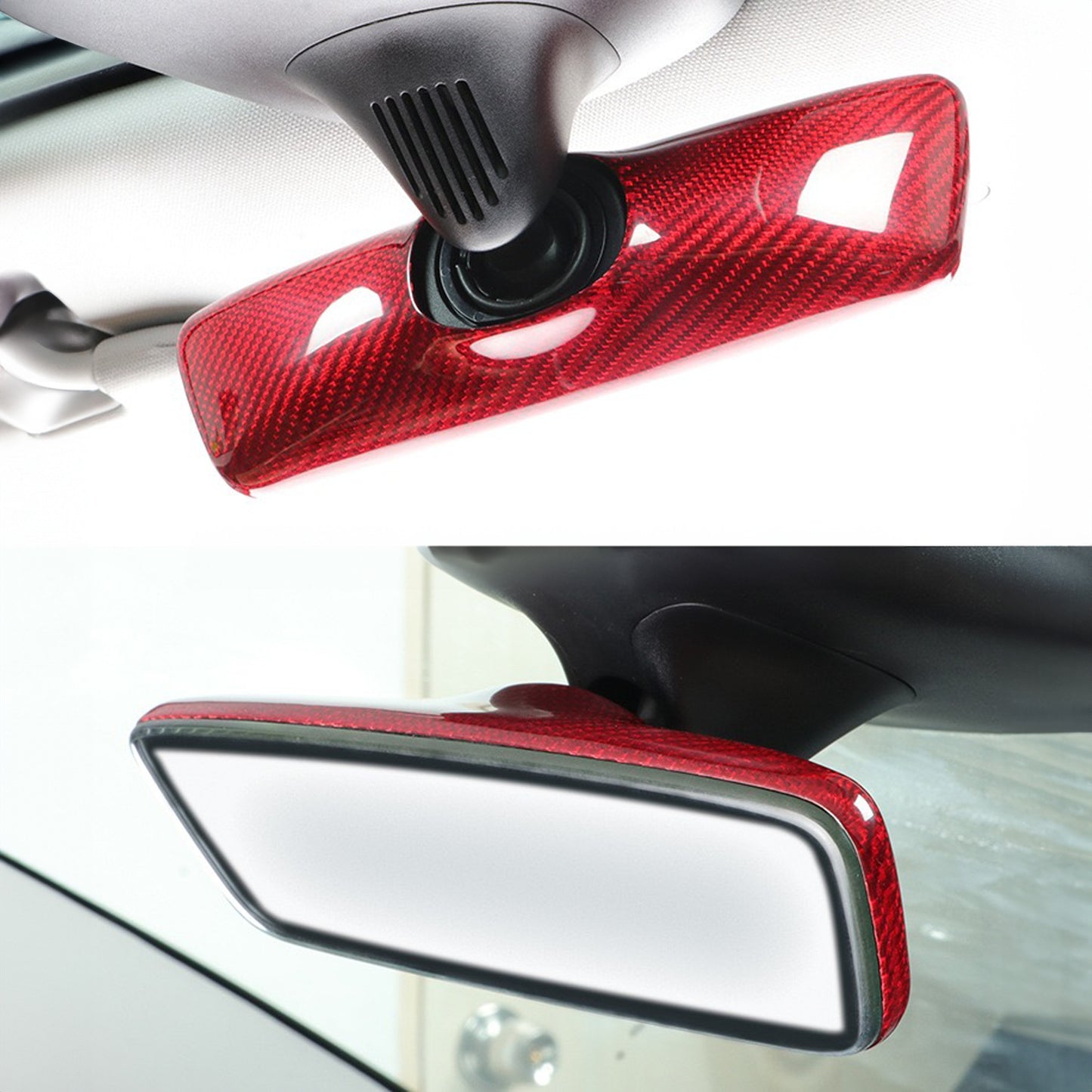 Real Carbon Fiber Rearview Mirror Cover For Tesla Model 3/Y