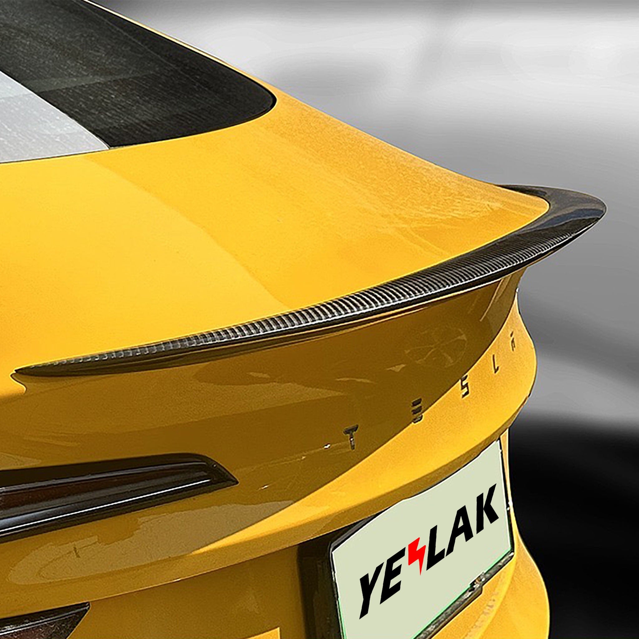 Real Carbon Fiber Spoiler for Tesla Model 3 Highland