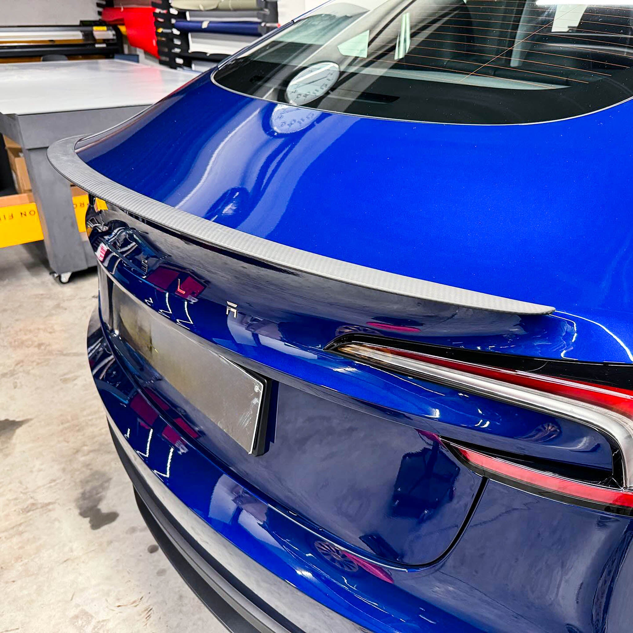 Real Carbon Fiber Spoiler for Tesla Model 3 Highland