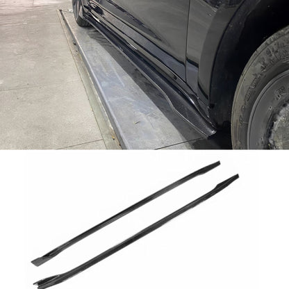 Real Carbon Fiber V-Style Side Skirts For Model 3