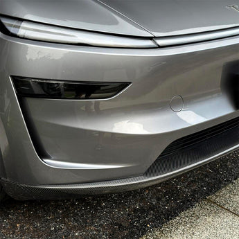 Real Carbon Fiber Front Lip for Tesla Model Y Juniper| OEM-Style Replacement