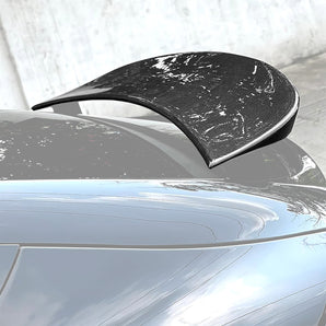 Premium Dry Carbon Fiber Wing Spoiler Overlay for Tesla Model X (2016–2025) – Sleek Sporty Upgrade by Yeslak