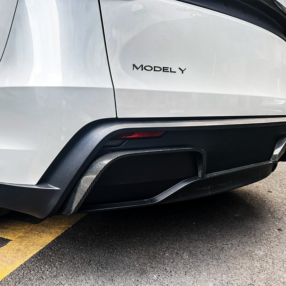 PARAURTI PER TESLA Model Y 2020-22 2021 grembiule anteriore spoiler