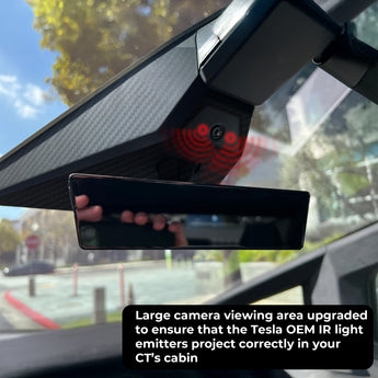 Real Carbon Fiber Rearview Cover for Tesla Cybertruck