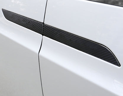 Carbon Fiber Door Handle Covers For Tesla Model X