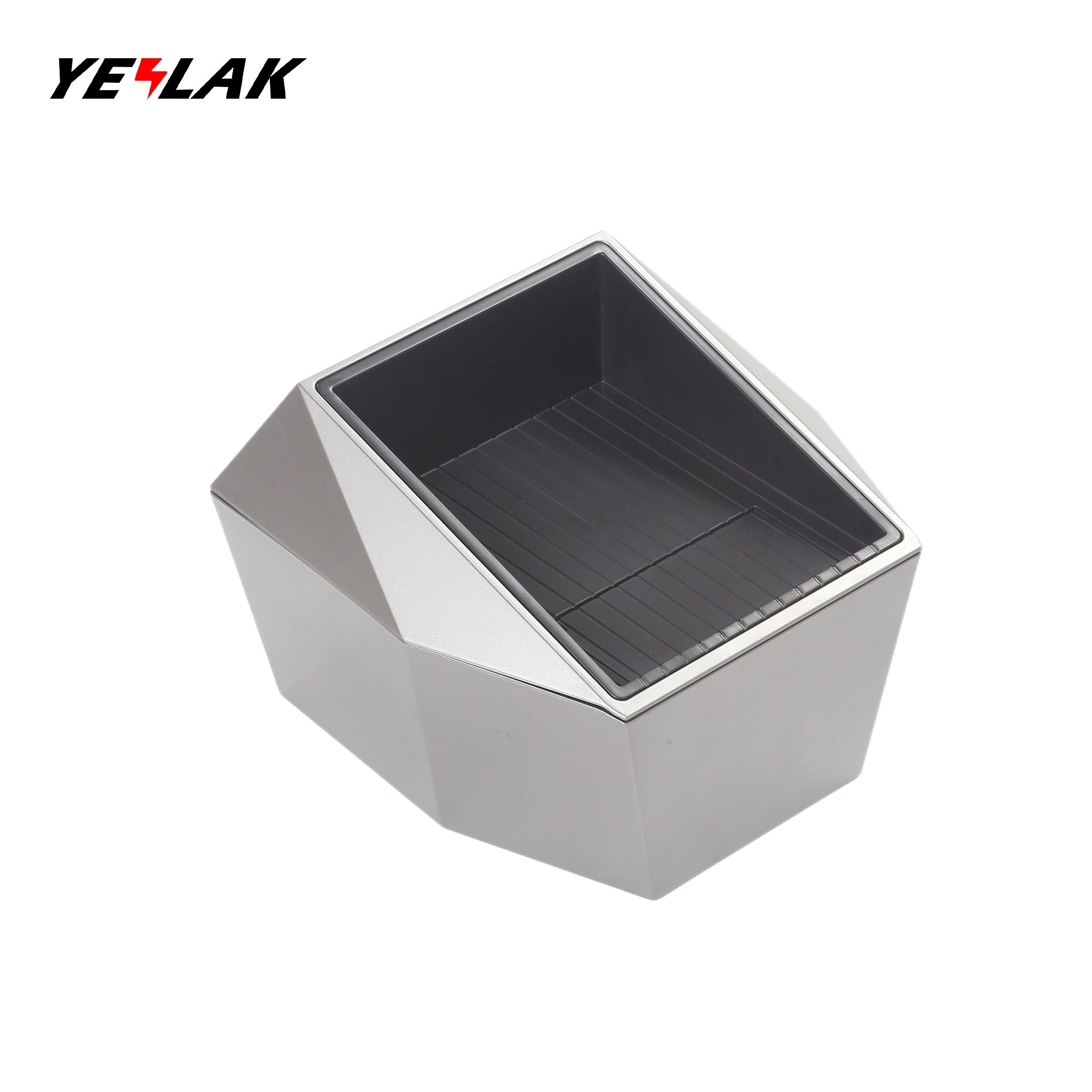Rear Center Console Organizer Storage Box For Tesla Model Y - Cybertruck Style