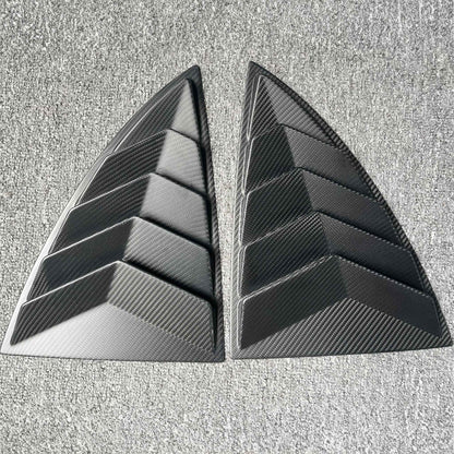 Rear Side Window Louvers For Tesla Model Y