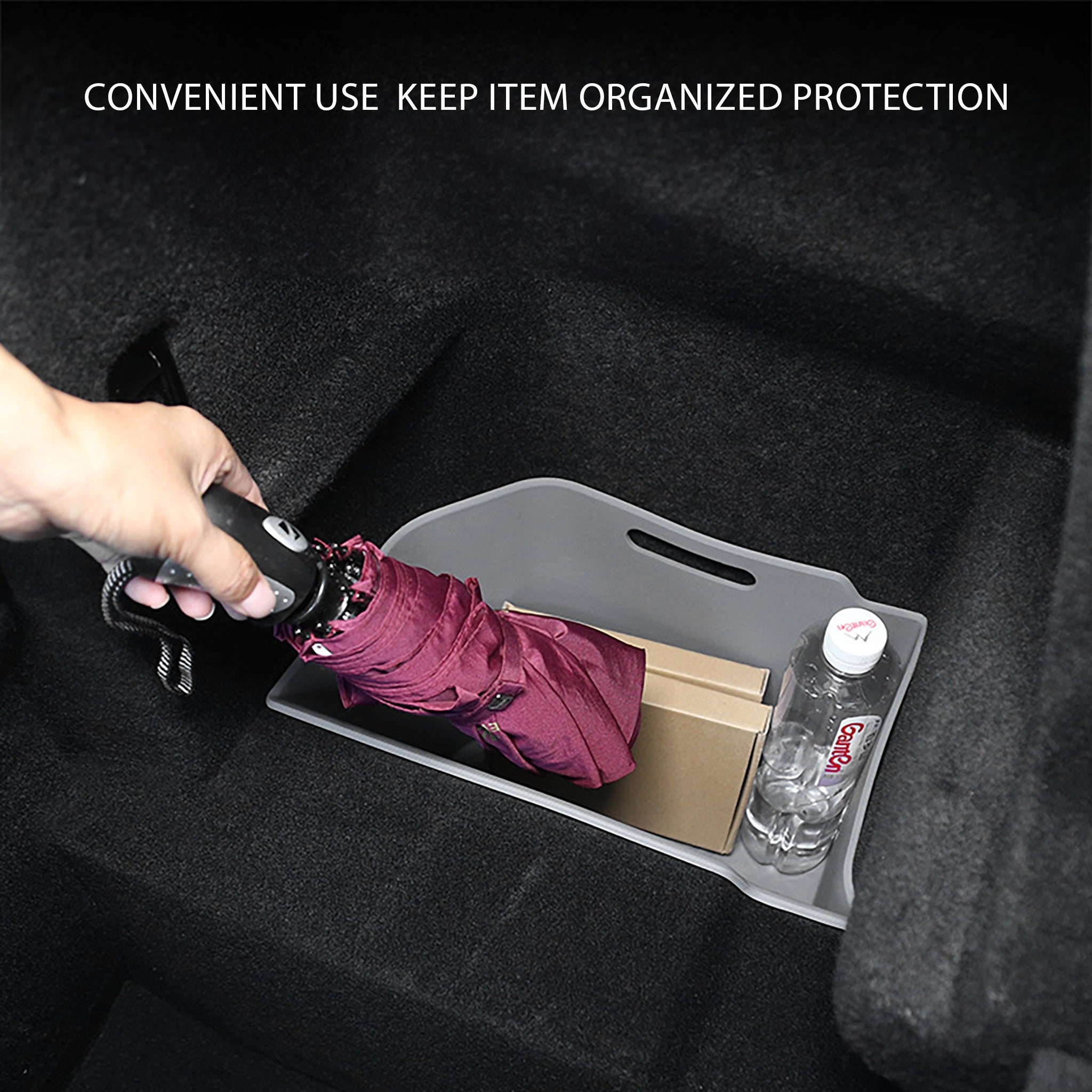Rear Trunk Side Storage Box for Tesla Refreshed Model X 2021+ (3PCS)