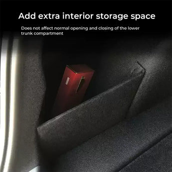 Rear Trunk Organizer Side Divider for Tesla Model YL 6-Seater