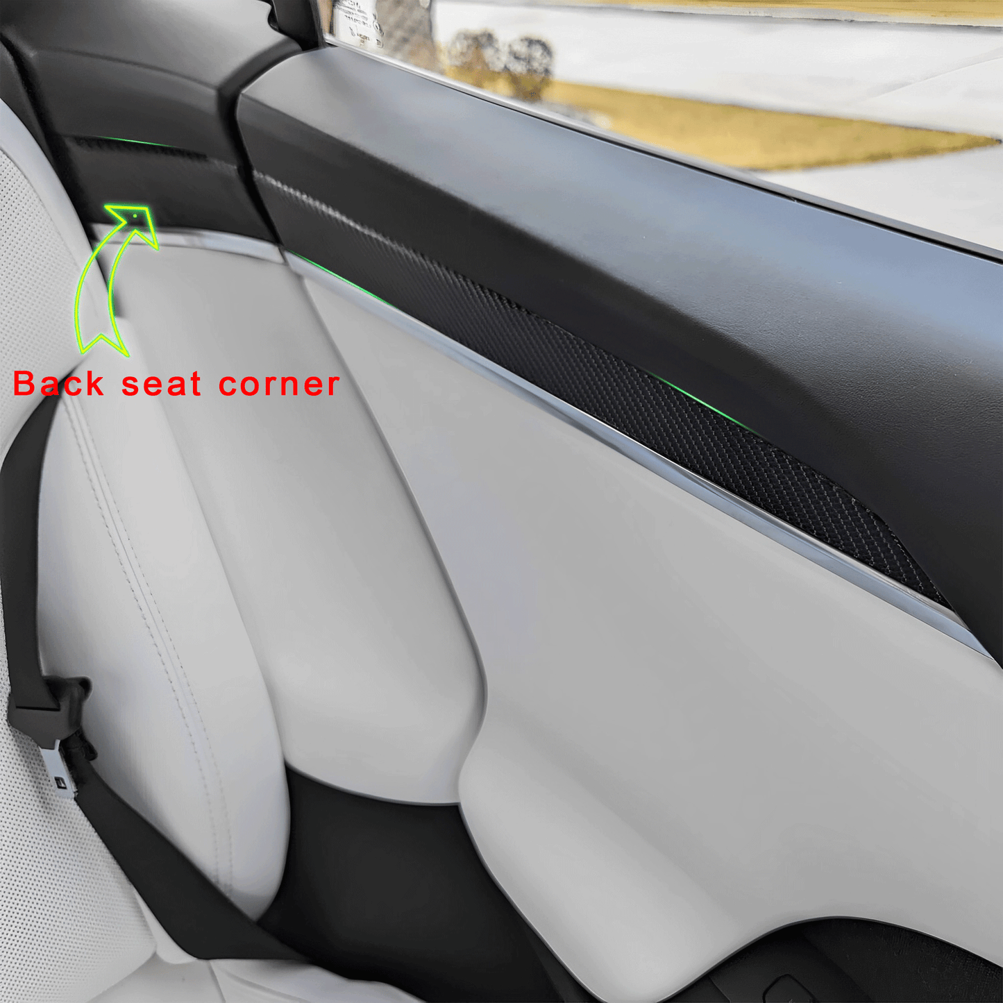 Real Carbon Fiber Door Trims For 2021+Model S / X