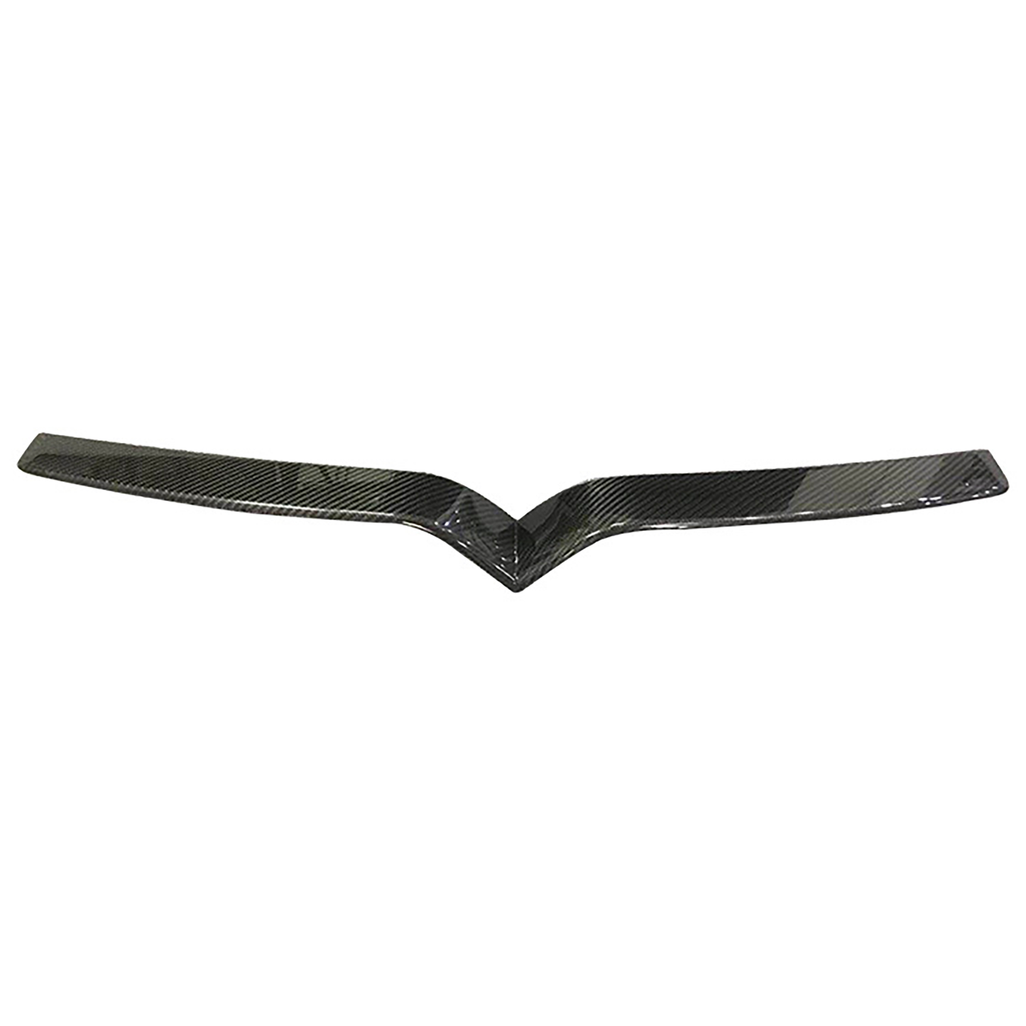 Real Carbon Fiber Front Bumper Inlay For Tesla Model S