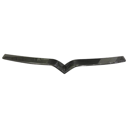 Real Carbon Fiber Front Bumper Inlay For Tesla Model S