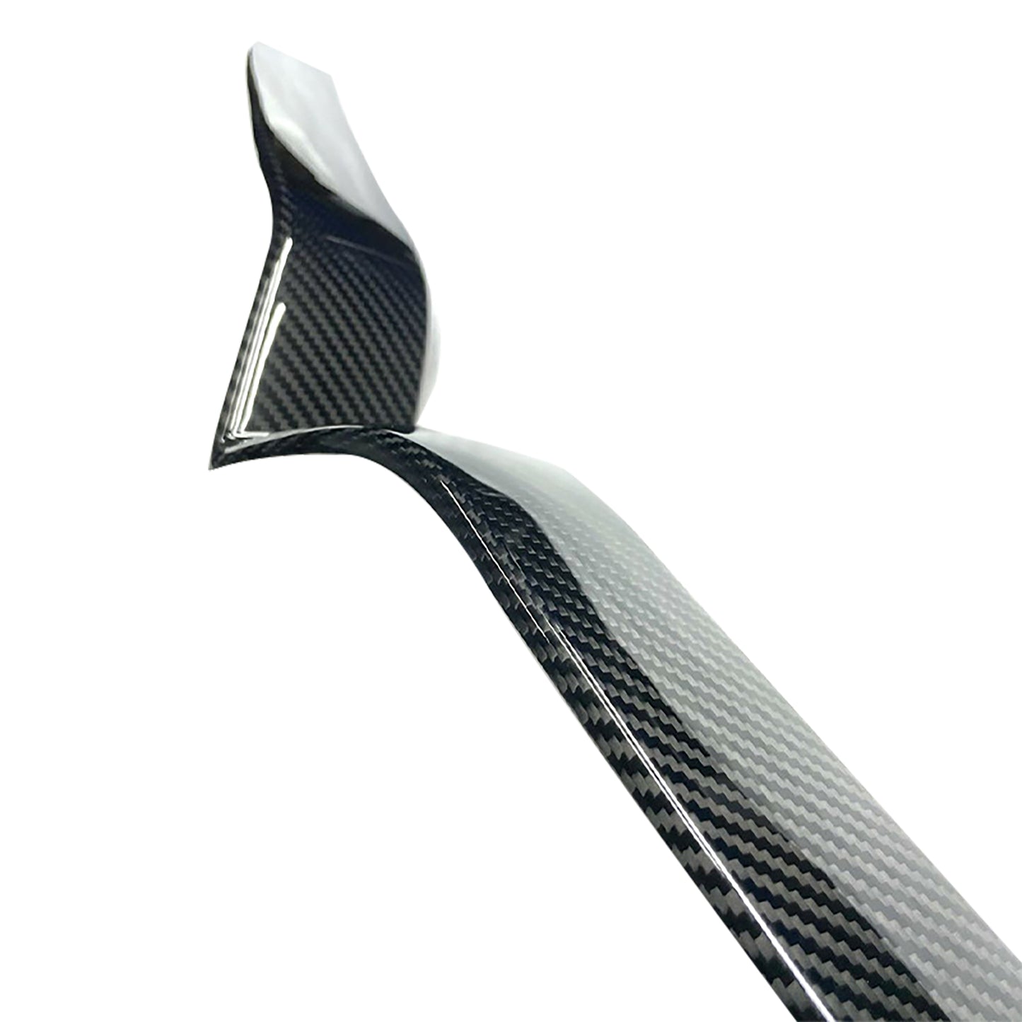 Real Carbon Fiber Front Bumper Inlay For Tesla Model S