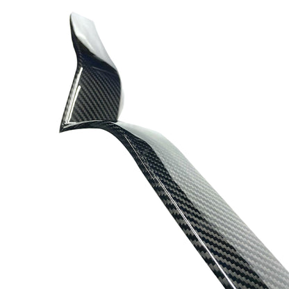 Real Carbon Fiber Front Bumper Inlay For Tesla Model S