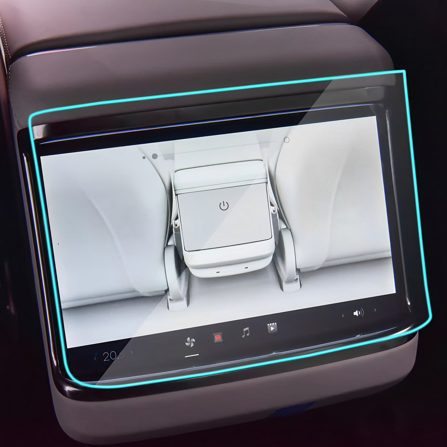 Tempered Glass Screen Protector for Telsa Model X/S
