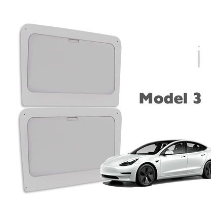 Yeslak Retractable Sunroof Shade for Tesla Model Y/3