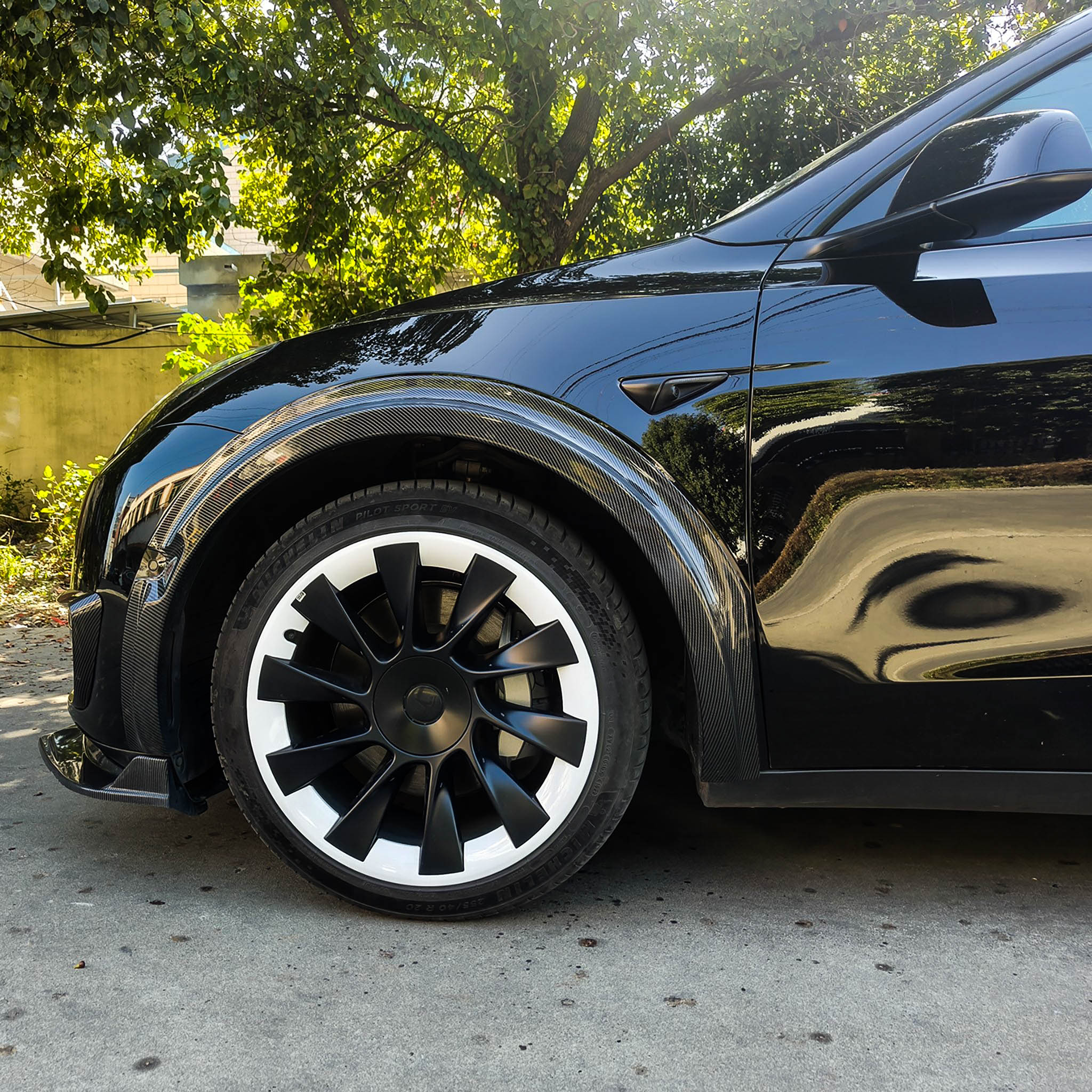 Tesla Model Y Rotor Rims Rim Protector for Tesla Model Y 20'' Induction Wheels - Stylish & Prot ...