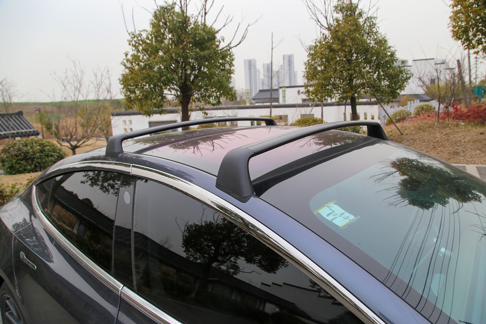 Roof Rack Crossbars for Tesla Model Y/Model 3 & Model 3 Highland