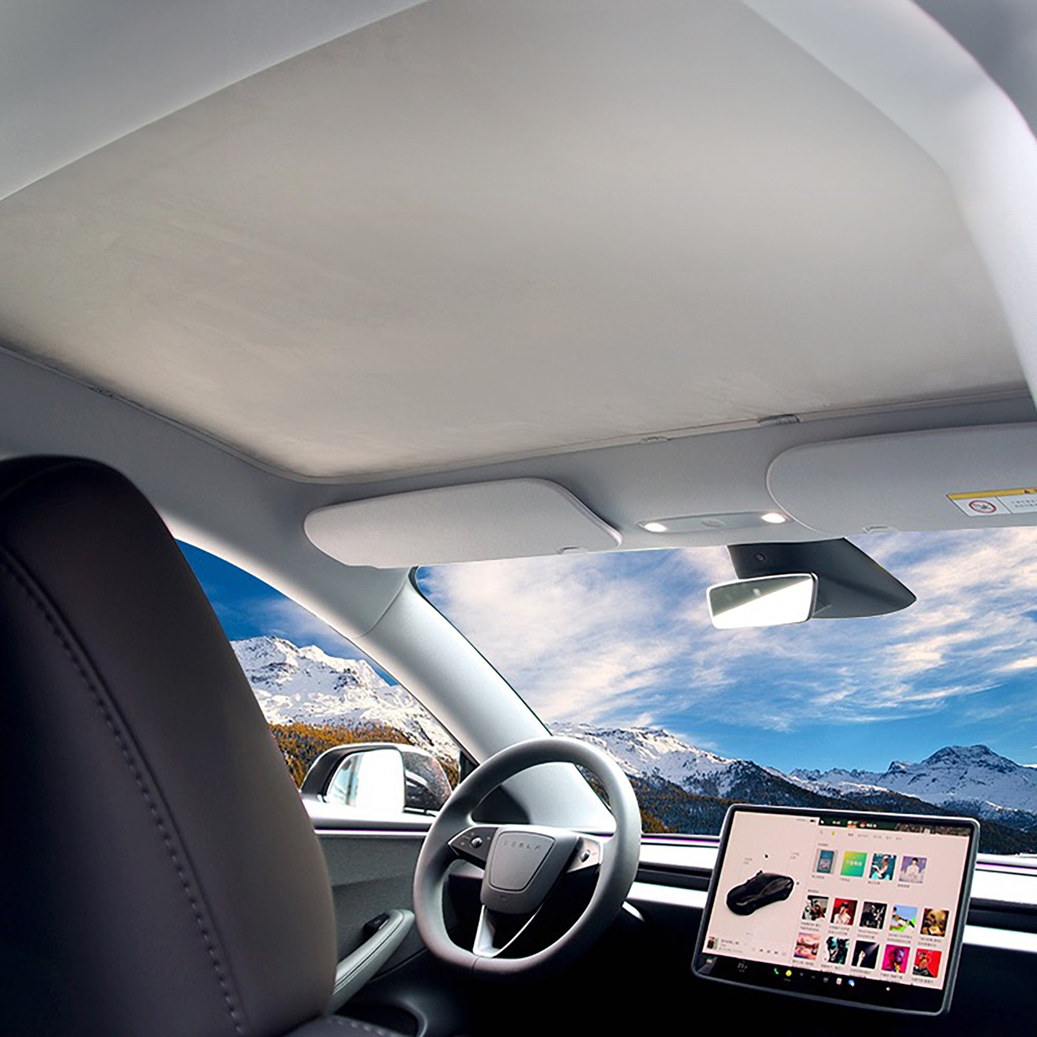 Sitz rückenschutz für Tesla Model 3 Highland 2023.11-2024 & Modell Y  2020-2024(2 Stück)
