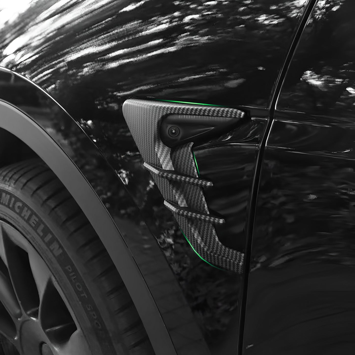 Side Camera Trim Cover For Tesla Model Y & 3