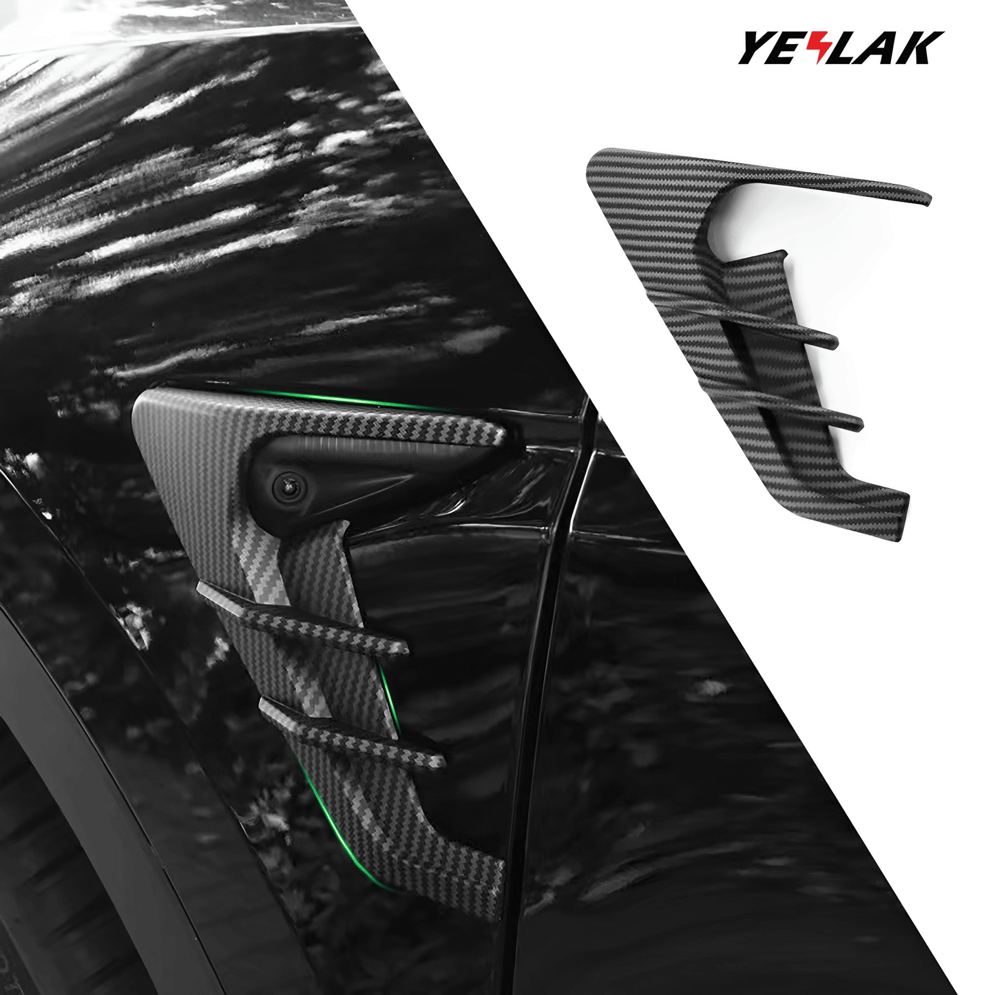 Side Camera Trim Cover For Tesla Model Y & 3