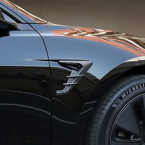 Sporty Side Camera Trim Covers for Tesla 2024–2026+ Model 3 & 2024+ Model Y (HW4.0) – Sporty Look & Camera Protection | Yeslak