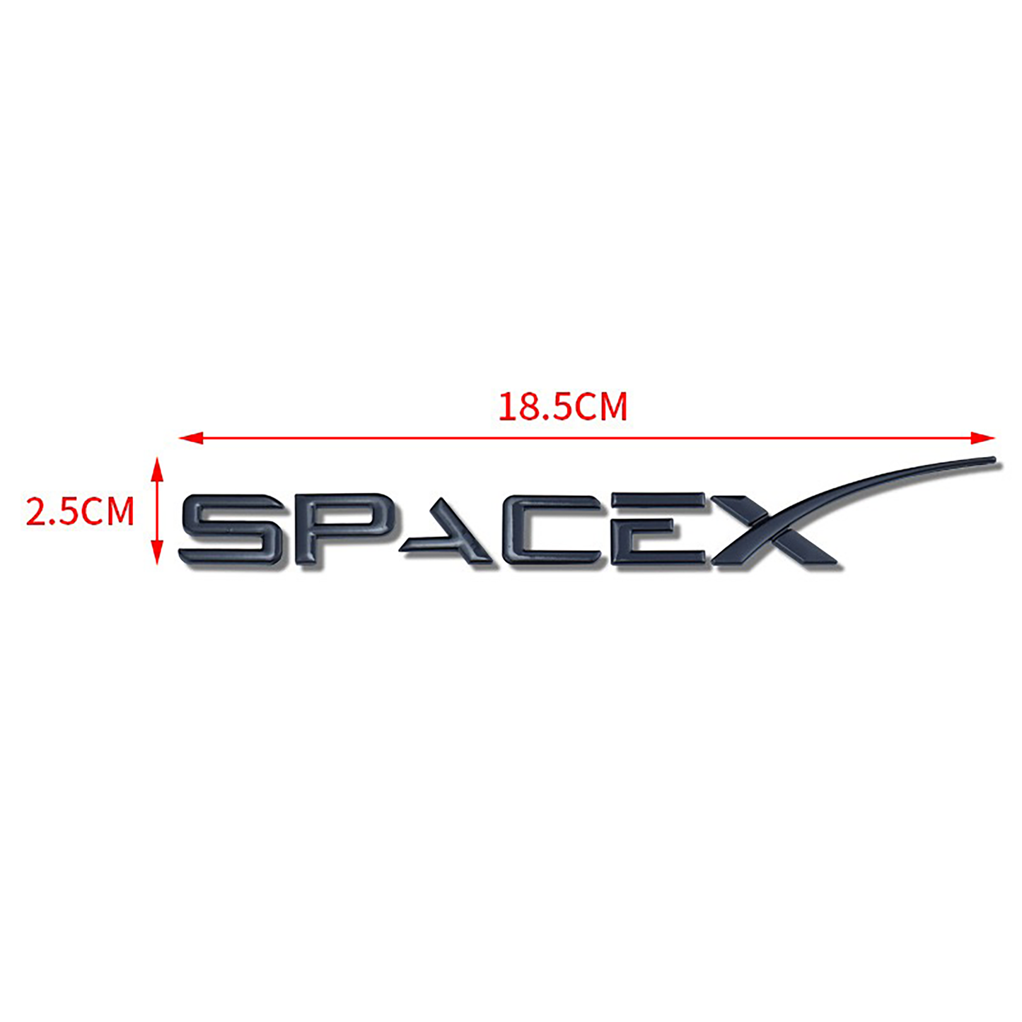 SpaceX Emblems For Tesla Model S3XY