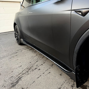 Sport Performance ABS Side Skirts for 2026 Tesla Model Y Juniper Split Design