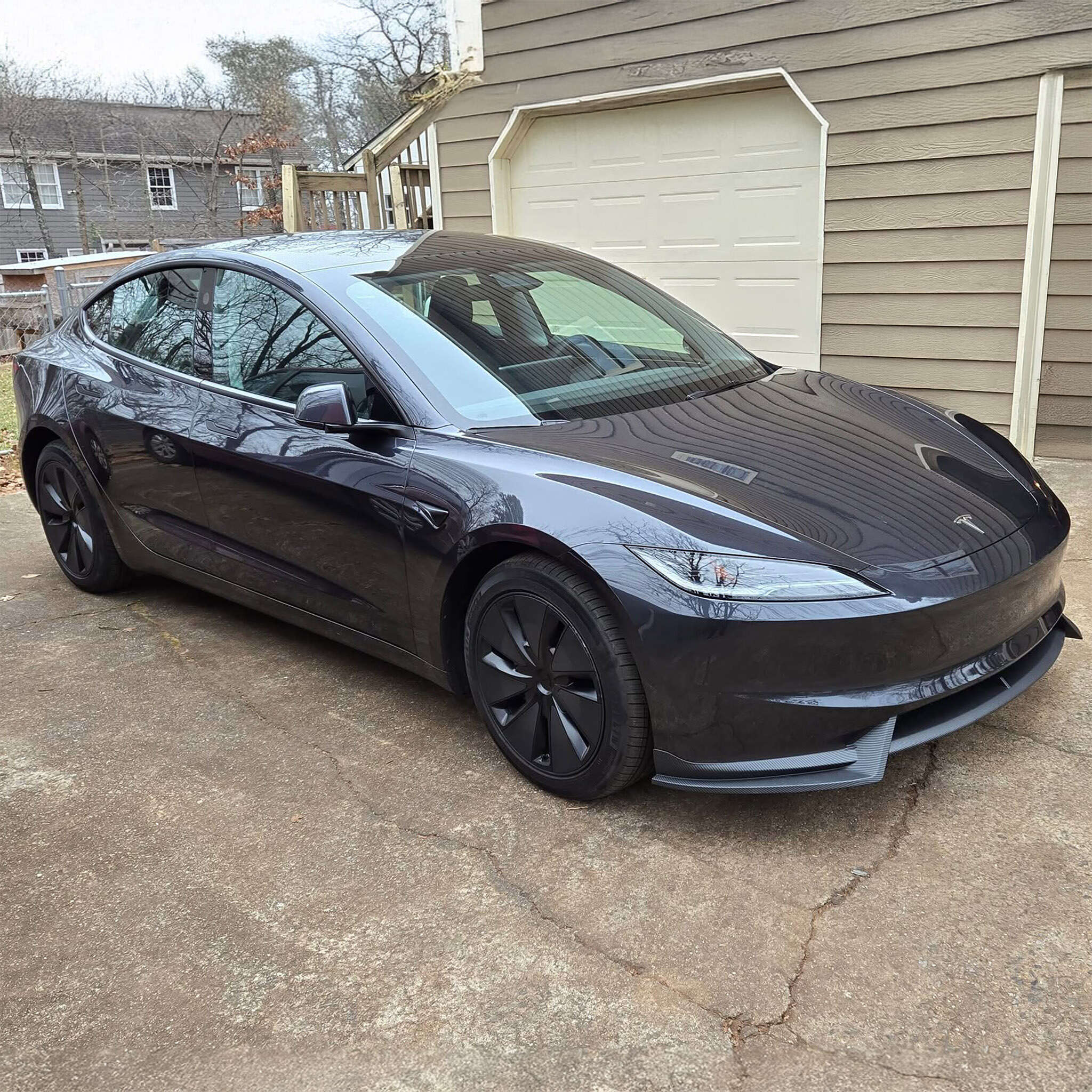 Bundle:2024+ Tesla Model 3 Custom Fit Aerodynamic ABS Body Kit (9 Pcs) – High-Performance Upgrade for Enhanced Styling, Durability & Precision Fitment