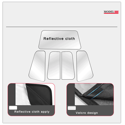 Roof Sunshade For Tesla Model X